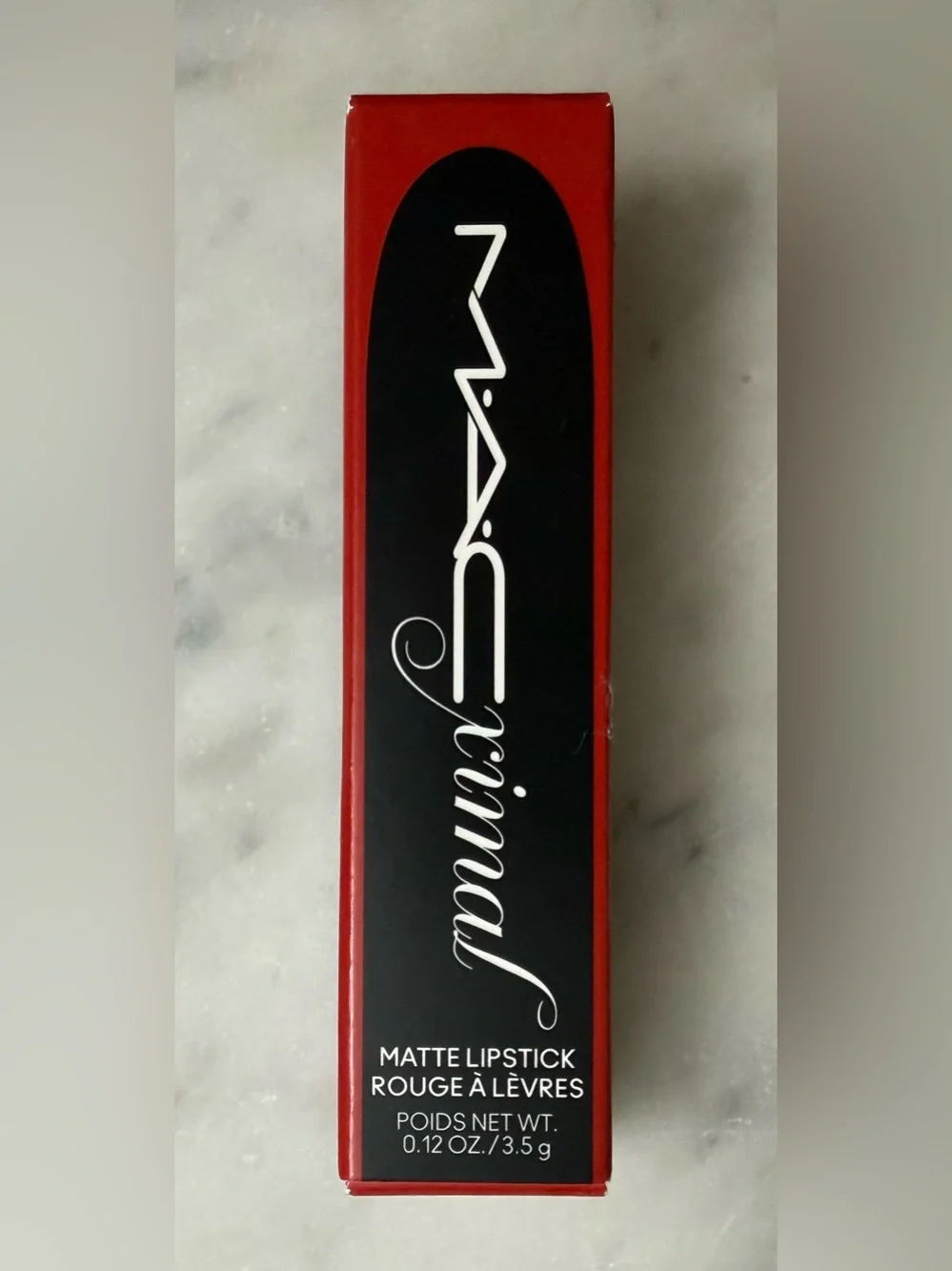 MAC MACximal Silky Matte Lipstick in RUBY WOO NIB
